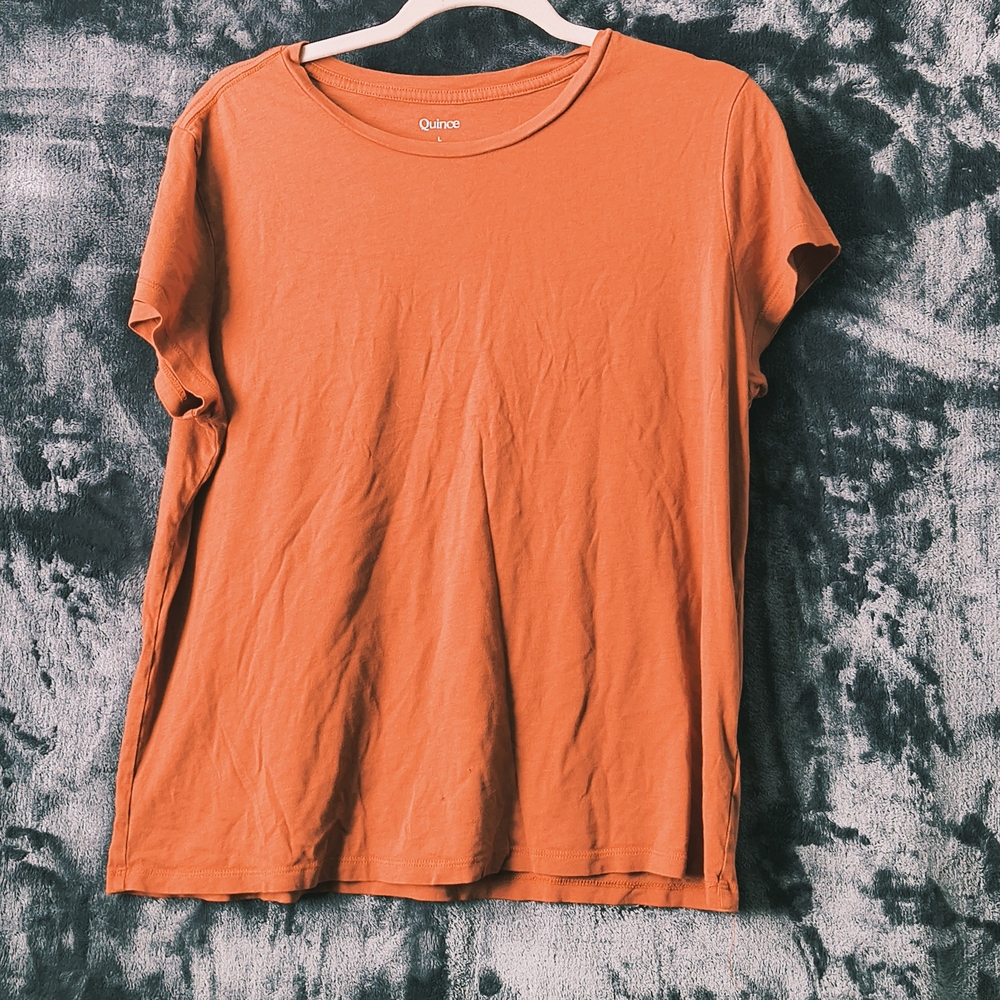 Quince Orange Women's Top